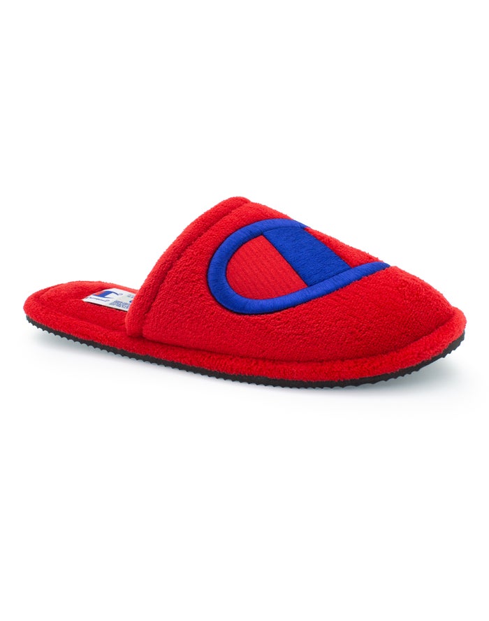 Champion Slippers Heren - Rood - Sleepover ( 075489-MUC )